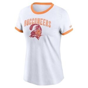 Buccaneers Rewind Ringer Women’s Tee
